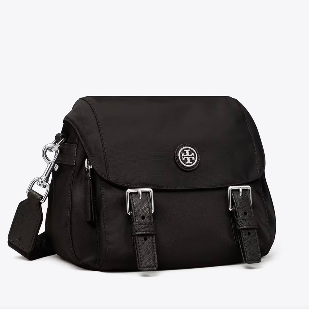 Tory Burch Nylon Small Messenger Bag in excellent condition